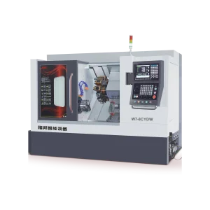 Horizontal Lathe Price Automatic CNC Metal Spinning Machine Syntec Control System CNC Lathe with Bar Feeder