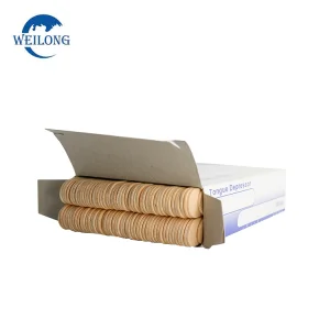 Bulk Birch Wooden Tongue Depressor Waxing Spatulas