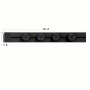 Electrical Wall Surface-Mounted Adjustable Power Track Outlets