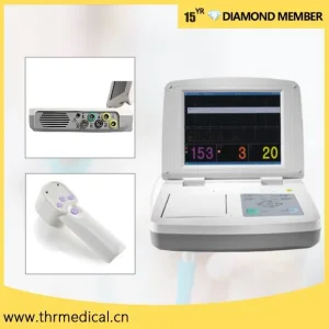 Medical Doppler Fetal Monitor Ctg Machine Maternal Monitor for Pregnancy (THR-FM800T)