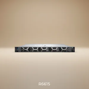 Dell PowerEdge R6615 1U Rack Mount Server Single Socket EPYC 9004 Series CPU DDR5 Memory Data Center Server