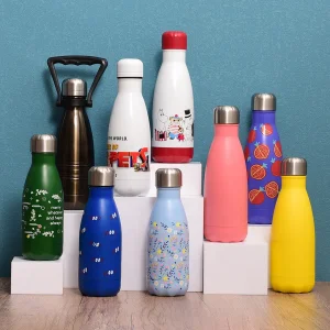 Bicycle Logo Wholesale Thermos School Reusable Children Cute Portable Eco Friendly Kawaii Kids Water Bottles