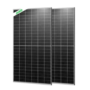 Jinko Solar Panel N Type Bifacial Commercial Solar Panel Array 570W 575W 580W 585W 590W Customizable for Large Projects