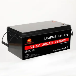24V 280Ah Self-Heating LiFePO4 Lithium Battery 25.6V 300AH 200AH 100AH with Bluetooth for RV Marine Solar Home Energy Storage