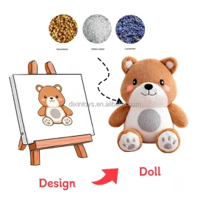 Manufacturers Custom Cute Soft Toys Weighted Stuffed Animal Custom Weighted Plush Toys