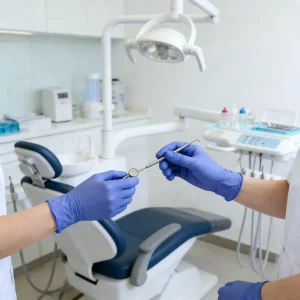 En455 ASTM D6319 Approved Medical Disposable Nitrile Examination Gloves Powder-Free Latex-Free, 100PCS Pack