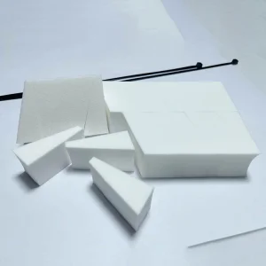 Small Triangle Non-latex T-shaped Beveled Diamond-shaped Makeup White Makeup Puff Disposable Sponge Puff
