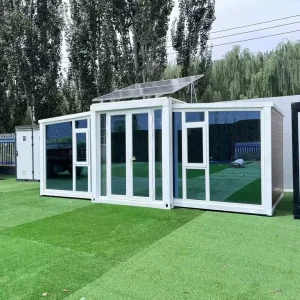 20/40 Foot Insulated, Rainproof, Foldable, Expandable Prefabricated Modular Folding, Portable Family Residential Container House