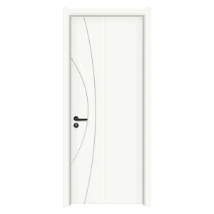 Factory Customized High Quality Bedroom Door Soundproof Waterproof Villa Hotel Interior Door Solid Wood Doors