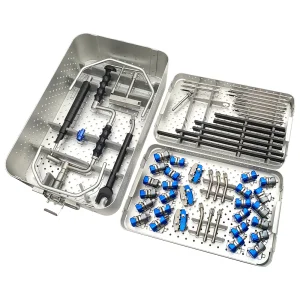 1set Orthopedic Hoffmann External Fixation for Lower Extremity Set Fragment Orthopedic Instruments Set Autoclaveable