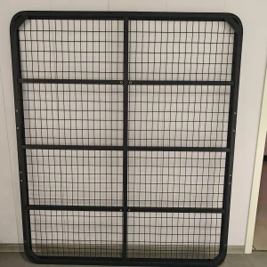 Estructura de cama de metal con almacenamiento, muebles modernos tapizados, cama doble, super rey, reina, tamaño individual, cama con almacenamiento, camas tipo ottomana con listones de madera contrachapada
