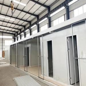 40FT منزل حاوية قابل للتوسع 2 سرير 1 حمام