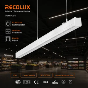 Energy Efficient LED Linear Trunking System