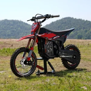 E-WOLF Trail Bike Foldable Handlebar Integrated Lighting System