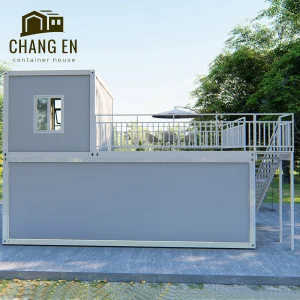 JHCE2 Luxury Mobile House Low Cost 2-Story Flat Pack Modular Trailer Stackable Expandable Modified Studio Living Container