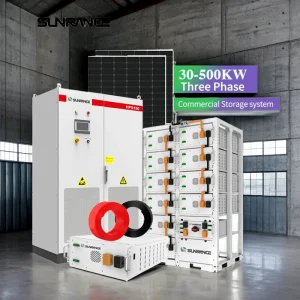 Sistema de Energia Solar Sunrange 1mwh Sistema de Armazenamento de Energia Híbrido Solar para Fazendas Solares Sistema Solar Comercial