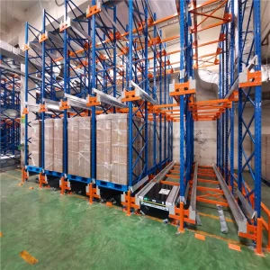 Push Back Mobile Racking
