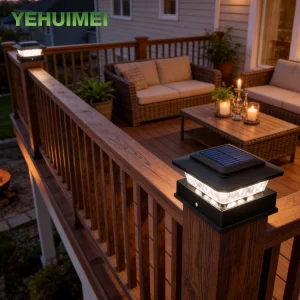 Solar Powered Deck Lights