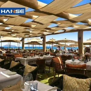 Wholesale Outdoor Dining Table and Chair Set Garden Furniture Big Restaurant Table Cast Aluminium Patio Dining Dining Table Set