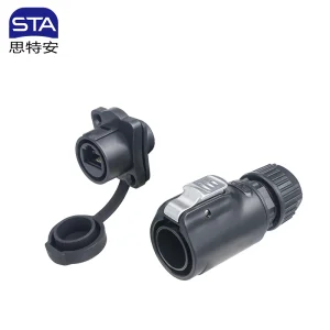 Waterproof RJ45 Aviation Connector