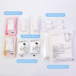 Kit de Higiene Desechable para Viajes