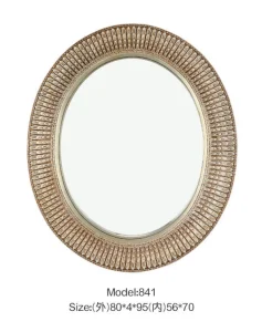 Sleek Frameless Makeup Mirror for Perfect Beauty Application