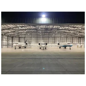 Hangar with Bi-Fold Doors