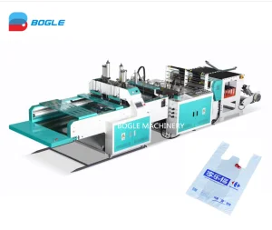 2 lines plastic bag machine