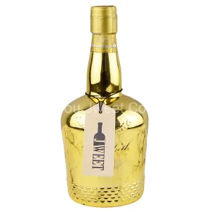 Golden Brandy Bottle