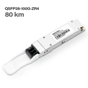 QSFP28 100G 1310nm 80km 100GBASE-ZR4 Duplex LC SMF Fiber Optical Transceiver