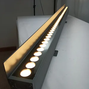 Exterior Building Decoration Facade Lighting IP65 High Rise DMX RGB LED Linear Wall Washer