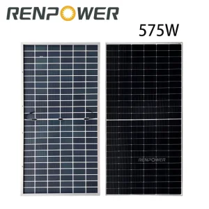 575W Monocrystalline Highefficiency Ntype Topcon Bifacial Solar Panel CE TUV PV Modules