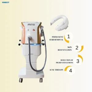 Portable M22 Skin Rejuvenation Beauty System with Hair Removal Tattoo Removal Function