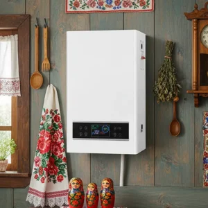 Electric Wall-Mounted Boiler Silver Color Tailored Solutions Available