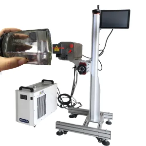 Heavy Duty Laser Marking Machine for Plastic/glass Milk Jug
