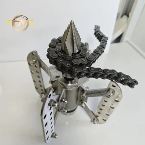 Mechanical Root Cutter Attachment for Sewer Jetter Systems