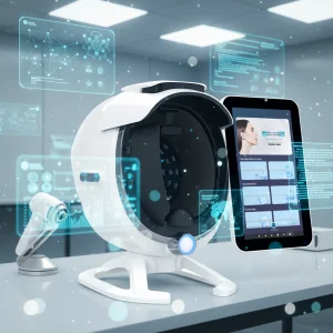 Smart 3D Face Scanner Skin Analyzer Machine Moisture Wrinkles Acne Pores Detector Beauty Salon Spa Targeting Eyes It JP US ZA