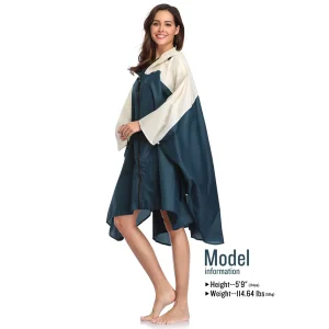 Adults Multi-Functional Outdoor Waterproof Raincoat Poncho Rain Cape