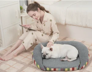 Lavender Infused Memory Foam Dog Sofa Bed