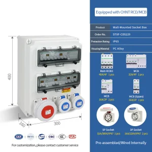 Onemore Star Plastic Socket Box - Tailored Distribution Cabinet Solutions From China