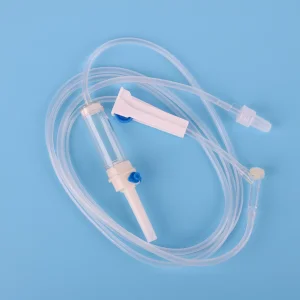 Juego de infusión desechable con aguja