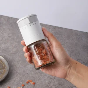 Custom Refillable Salt and Pepper Grinder