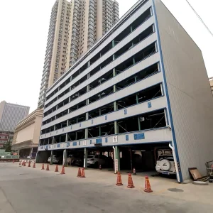 Lightweight 7 to 11 Level Puzzle Parking System with Aluminum Frame for Small Building Use