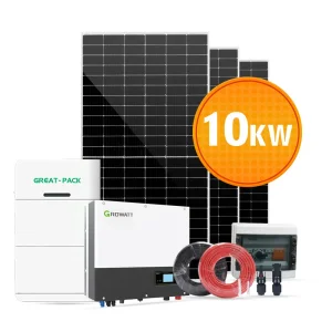Sistema de Energía Solar Híbrido Residencial