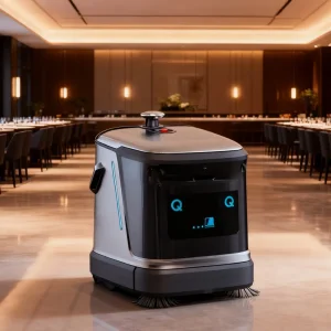 Ai Self-Drive Auto Clean Robot 24V Electric Commercial Cleaning Sweeping Mopping for Airports Hotels &amp; Offices with Smart APP