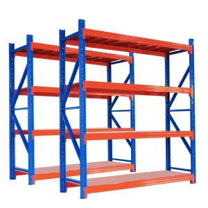 Factory Iron Storage Shelf Steel Display Rack for Household Supermarket Warehouse Storage