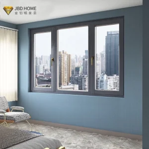 Ventanas corredizas dobles acristaladas tintadas