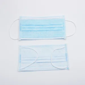 White List Factory Direct CE En14683 Type 2r Anti Droplets Virus Bacterial 3 Ply Non-Woven Medical Procedure Pleated Earloop Disposable Surgical Face Mask