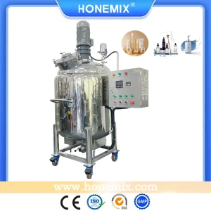 50L-5000L Mezclador Homogeneizador de Vacío Cosmético / Emulsificador de Vacío para Crema Gel