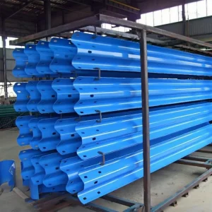 Galvanized Steel Road Safety Guardrail CE Certified Bridge Guardrail W Beam Highway Safety Guardrail Anti-Collision Highway Guardrail